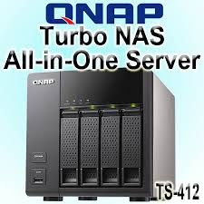 QNAP TS-412 ALL IN ONE TURBO NAS